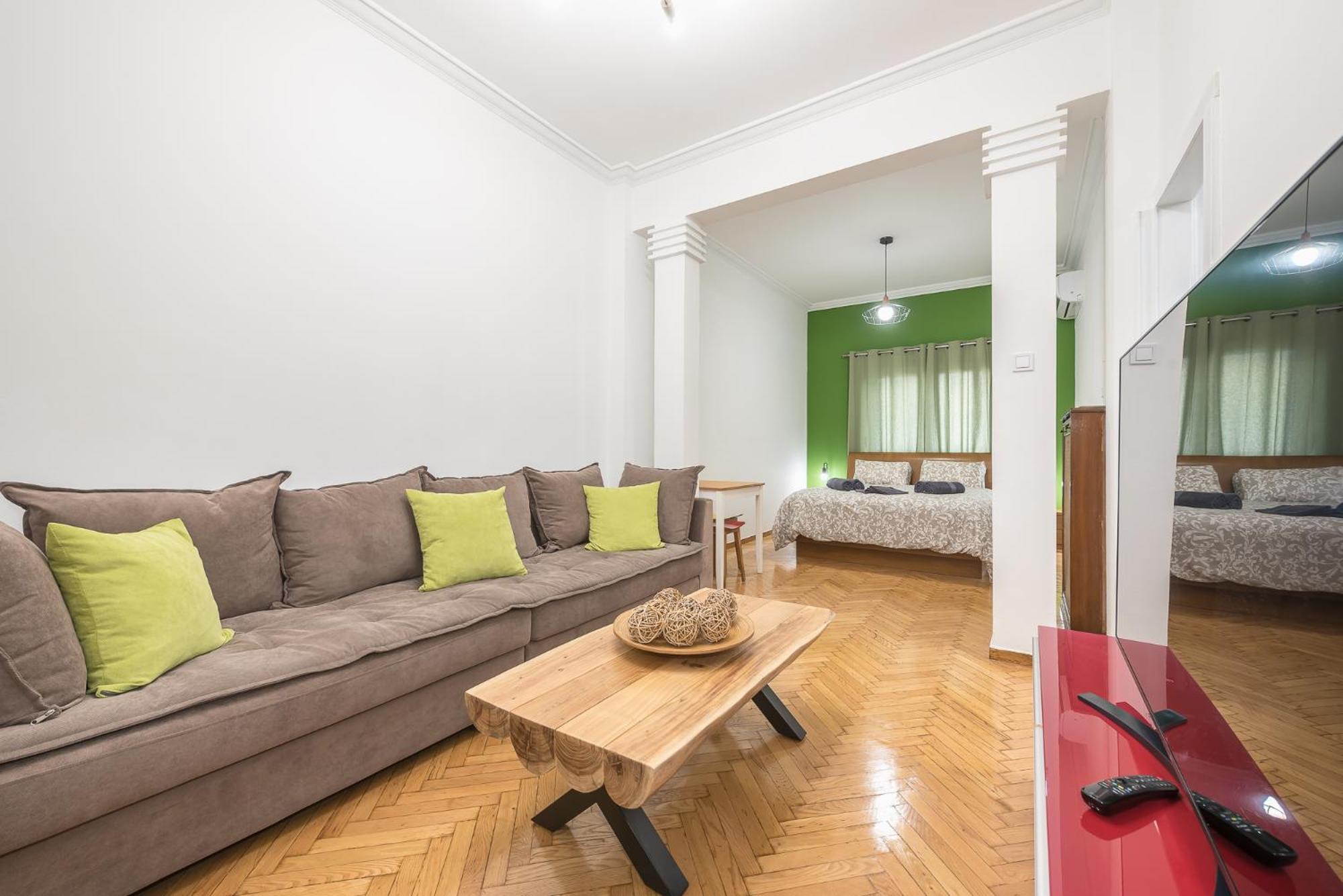 Stylish Luxury Apartment At Ampelokipi Metro Station Atenas Exterior foto