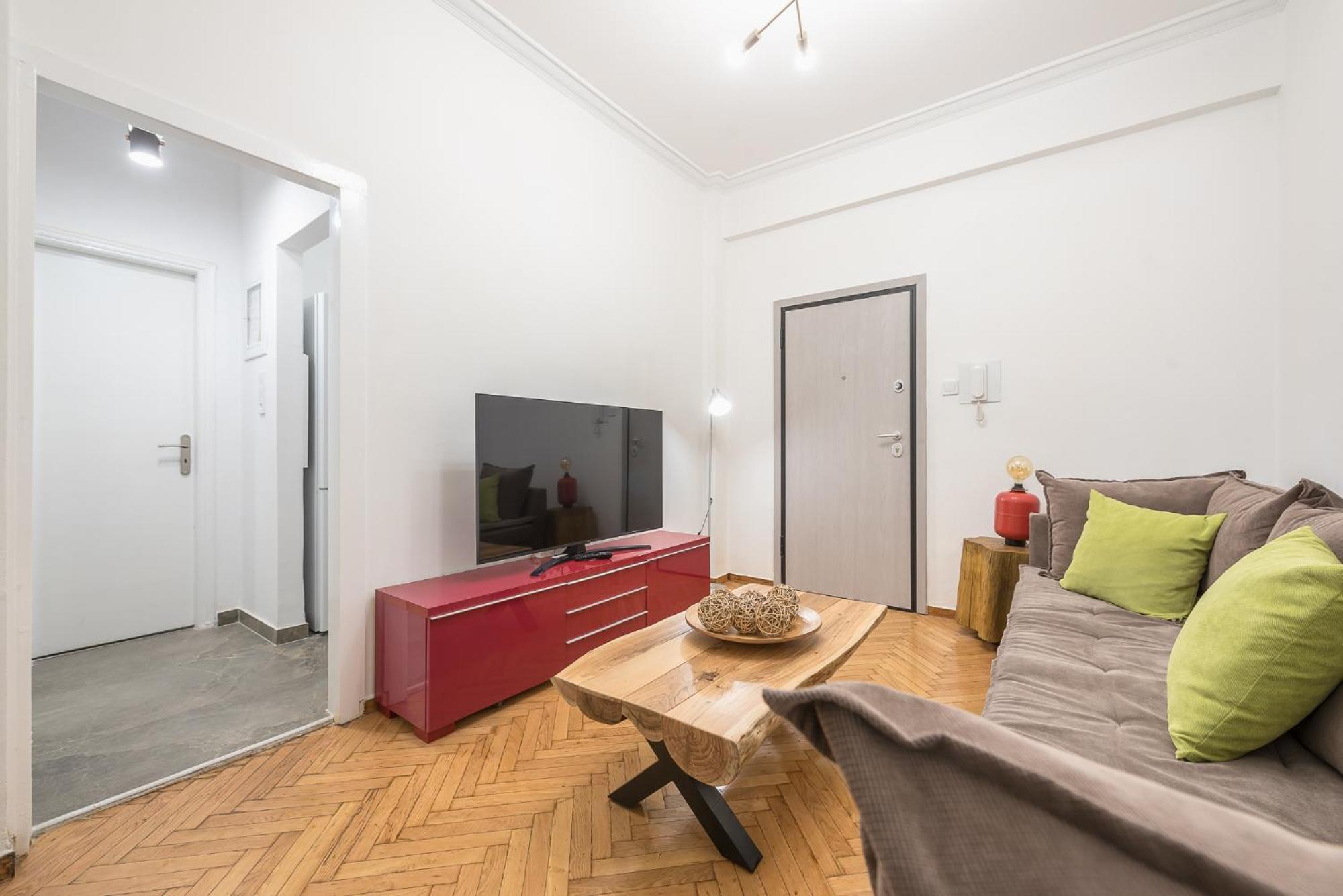 Stylish Luxury Apartment At Ampelokipi Metro Station Atenas Exterior foto